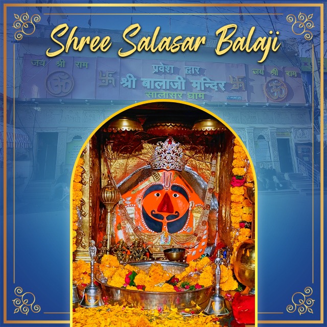 Shree Salasar Balaji Dham Mandir Churu (Rajasthan)